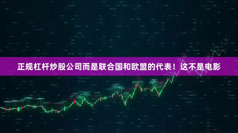 正规杠杆炒股公司而是联合国和欧盟的代表！这不是电影